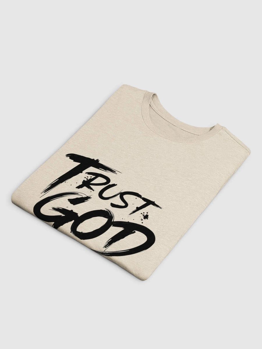 Trust God Black Supersoft T-Shirt product image (17)