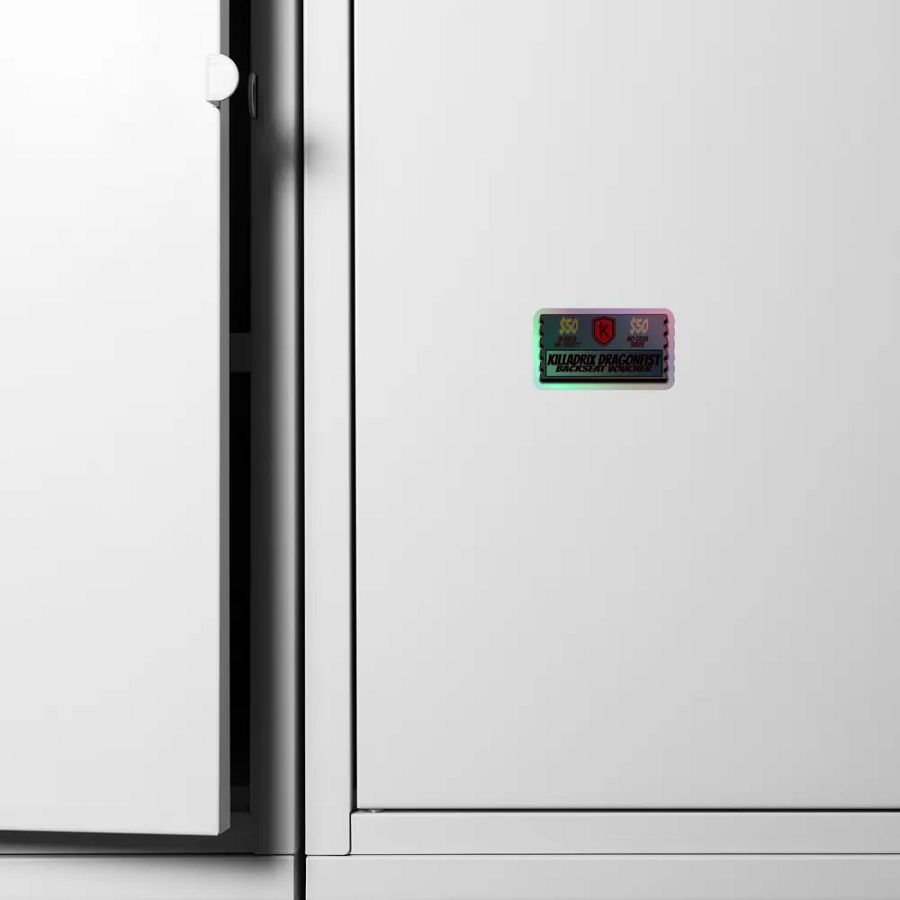 Killadrix Dragonfist $50 Holographic Backseat Voucher product image (6)