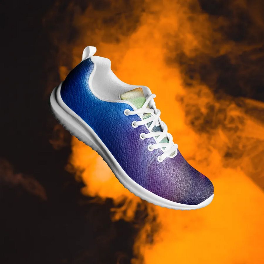 Chromatic Swirl Men's Athletic Shoes product image (12)