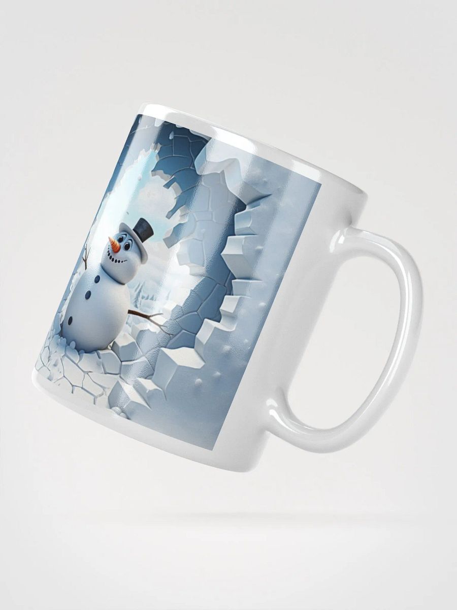 Winter Whispers 3D Snowman Mug - Double the Magic! product image (4)