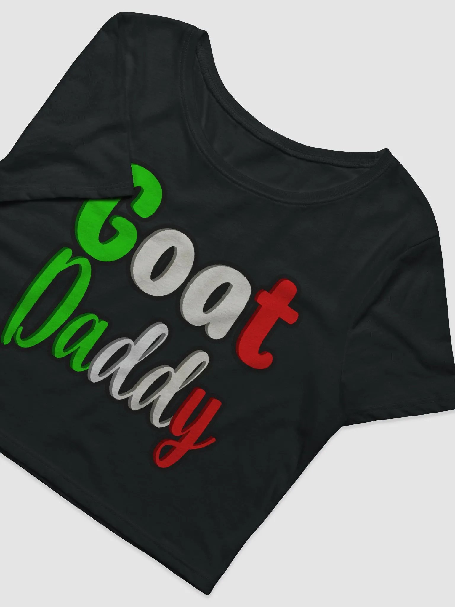 Goat Daddy Cropped T-Shirt product image (4)