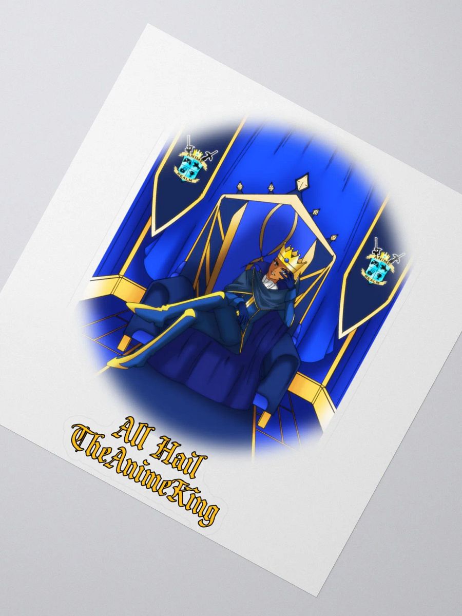 All Hail TheAnimeKing Sticker product image (3)
