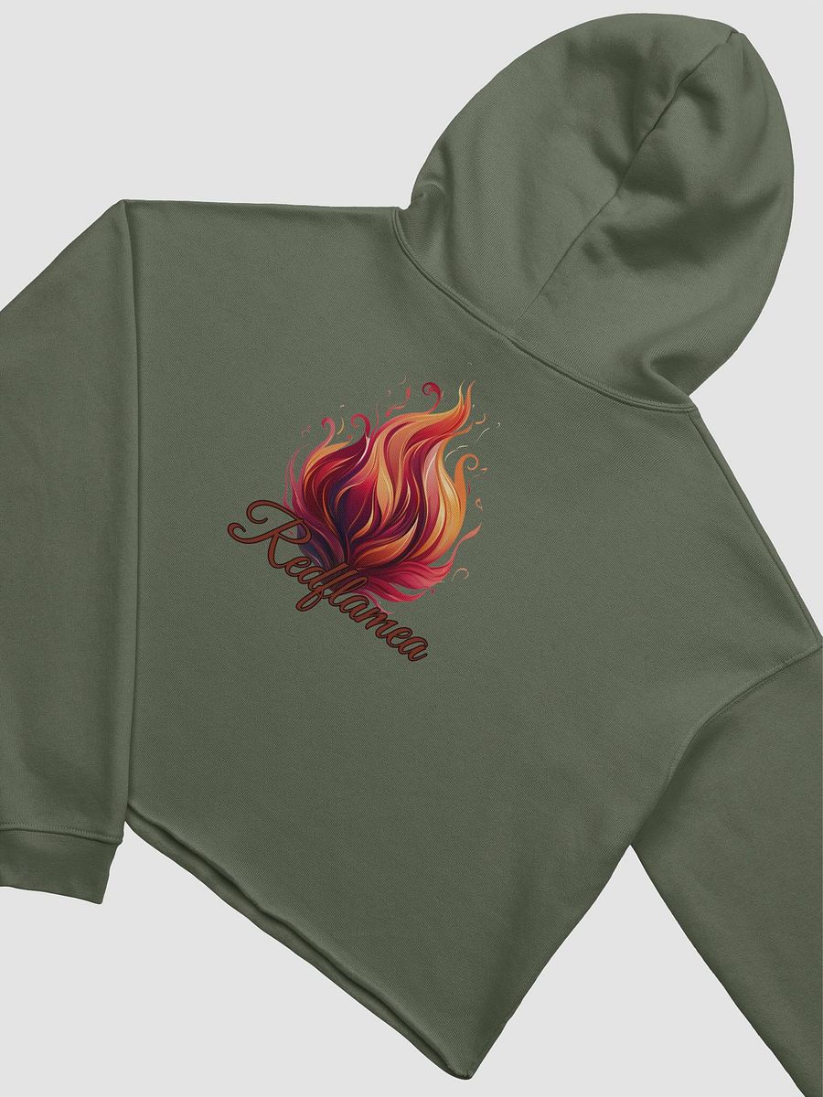 Flaming queen Crop Hoodie product image (4)