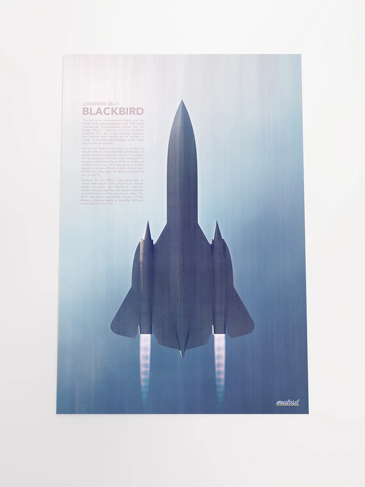 SR-71 Blackbird Poster product image (1)
