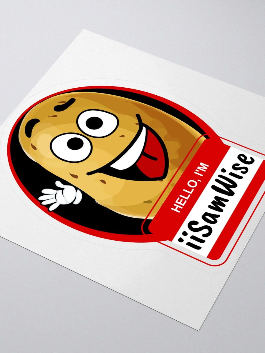 Old school logo Sticker product image (3)