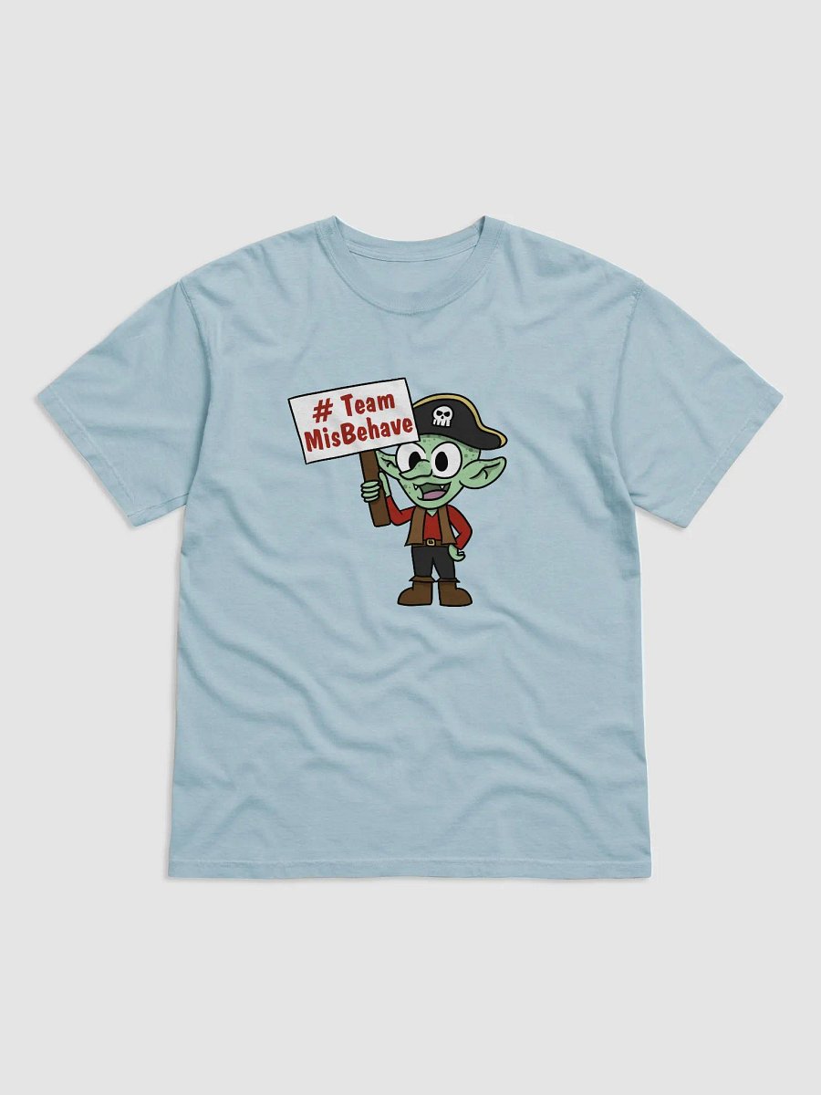 MisBehave Tee LBlue product image (1)