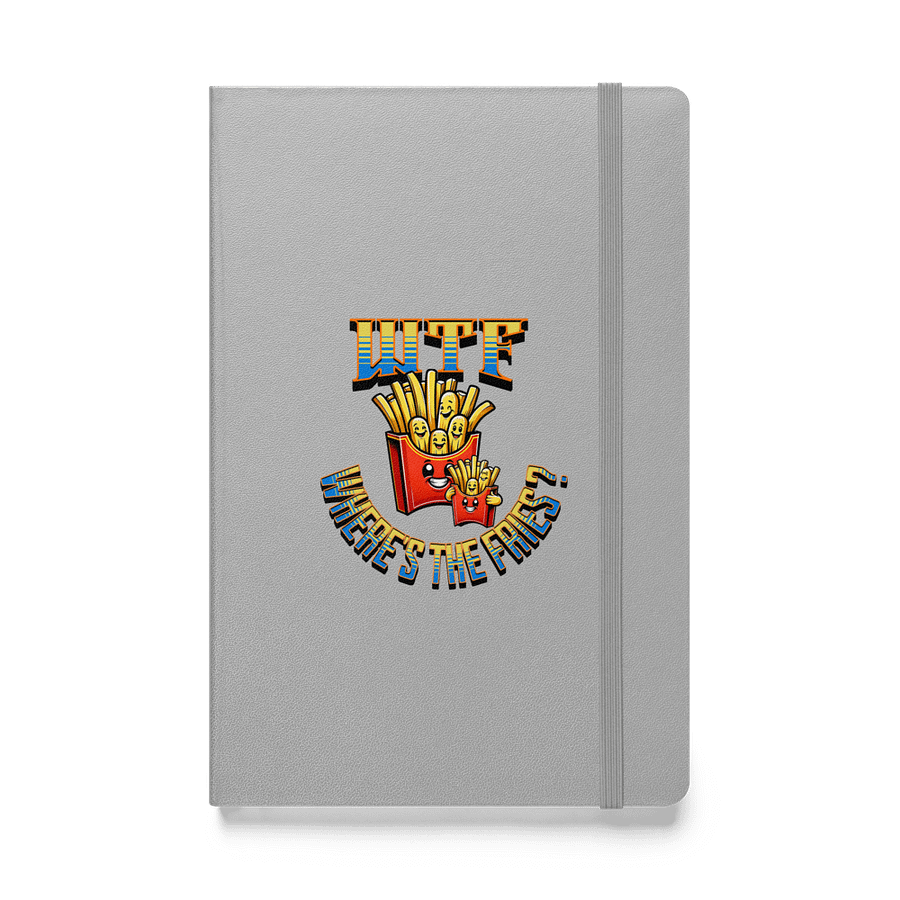 WTF Wheres The Fries Hardcover Notebook product image (1)