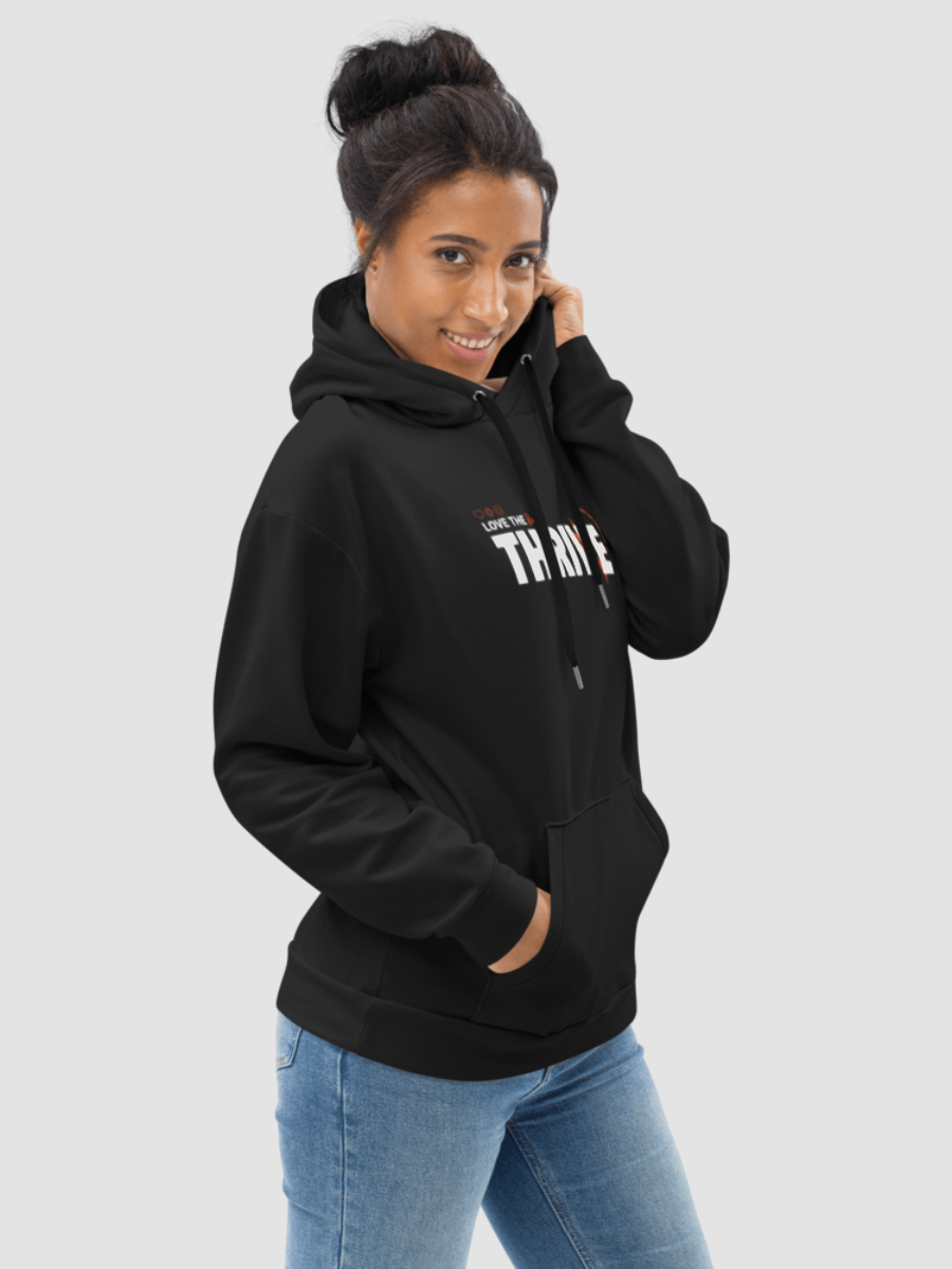 Love The Burn, Thrive Hoodie - Black product image (1)