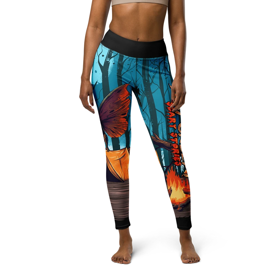 Eerie MothMan Forest Yoga Leggings product image (53)