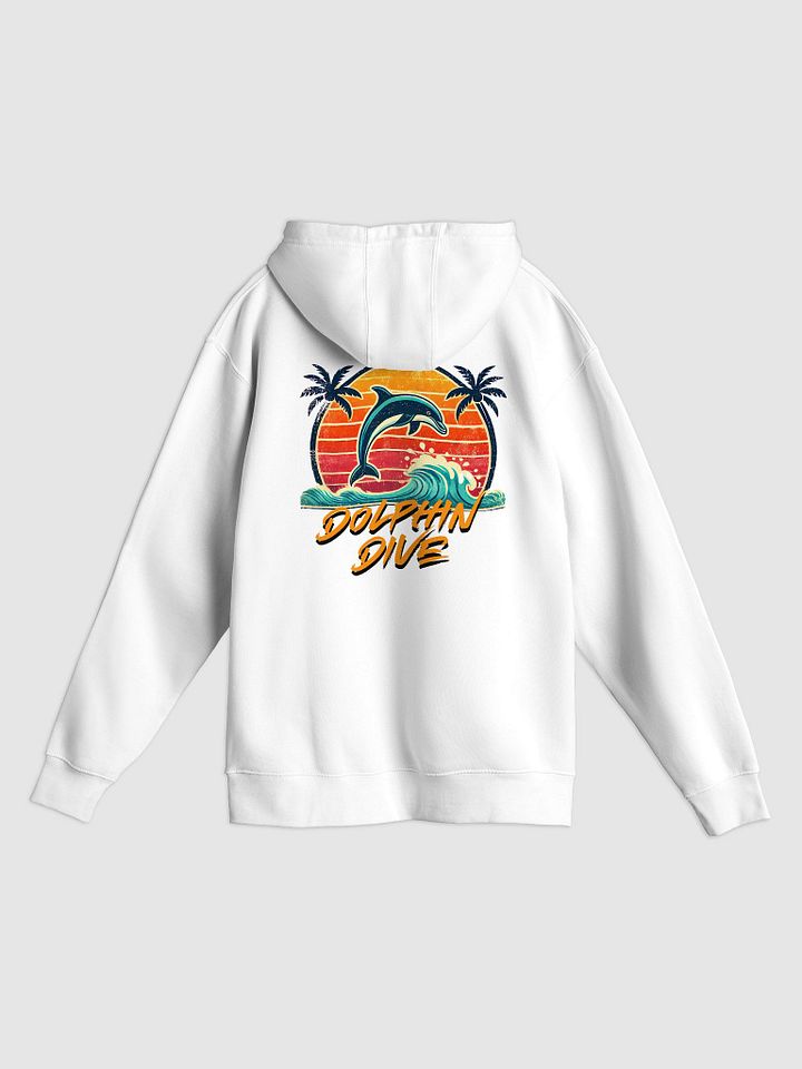 Dolphin Dive Sunset Premium Hoodie product image (14)