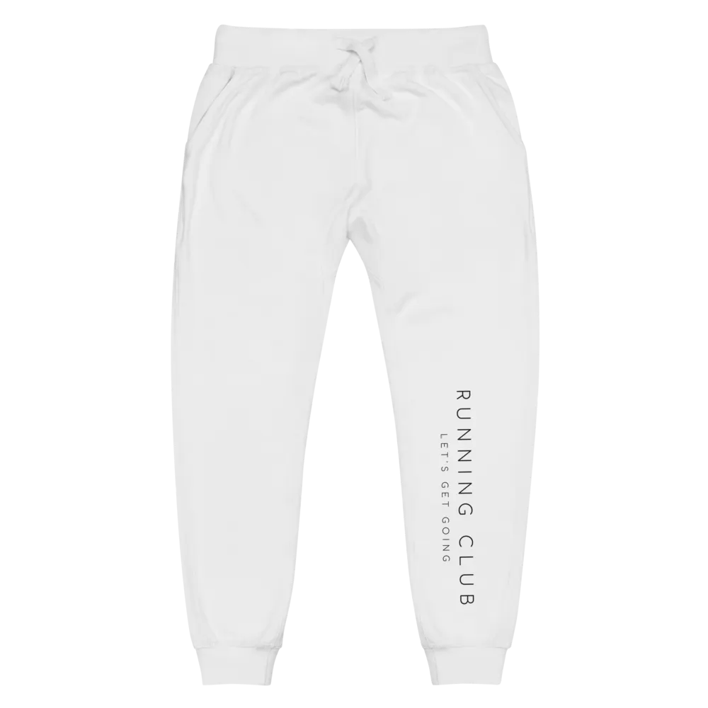 'Running Club | Let's Get Going' Unisex Fleece Sweatpants product image (13)