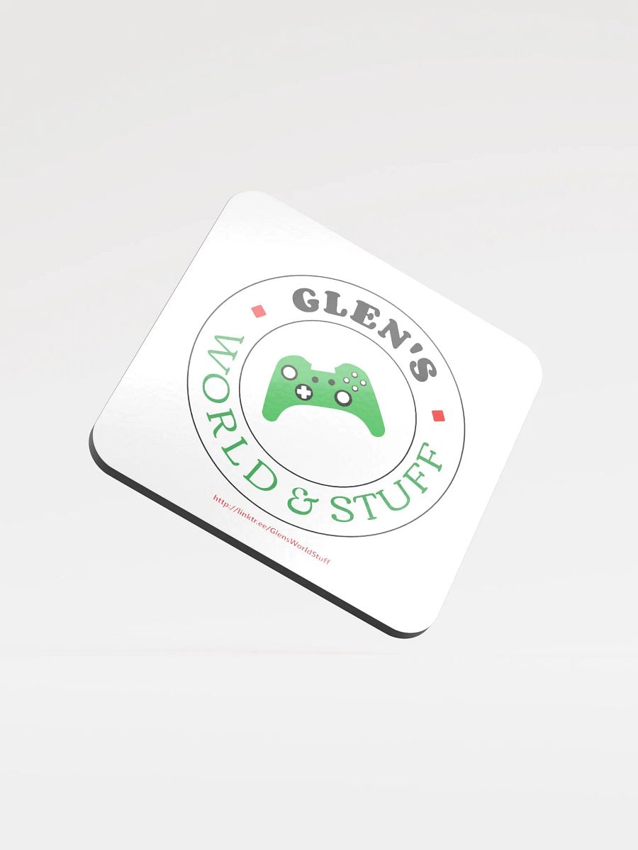 Glen's World & Stuff Glossed Coaster product image (1)