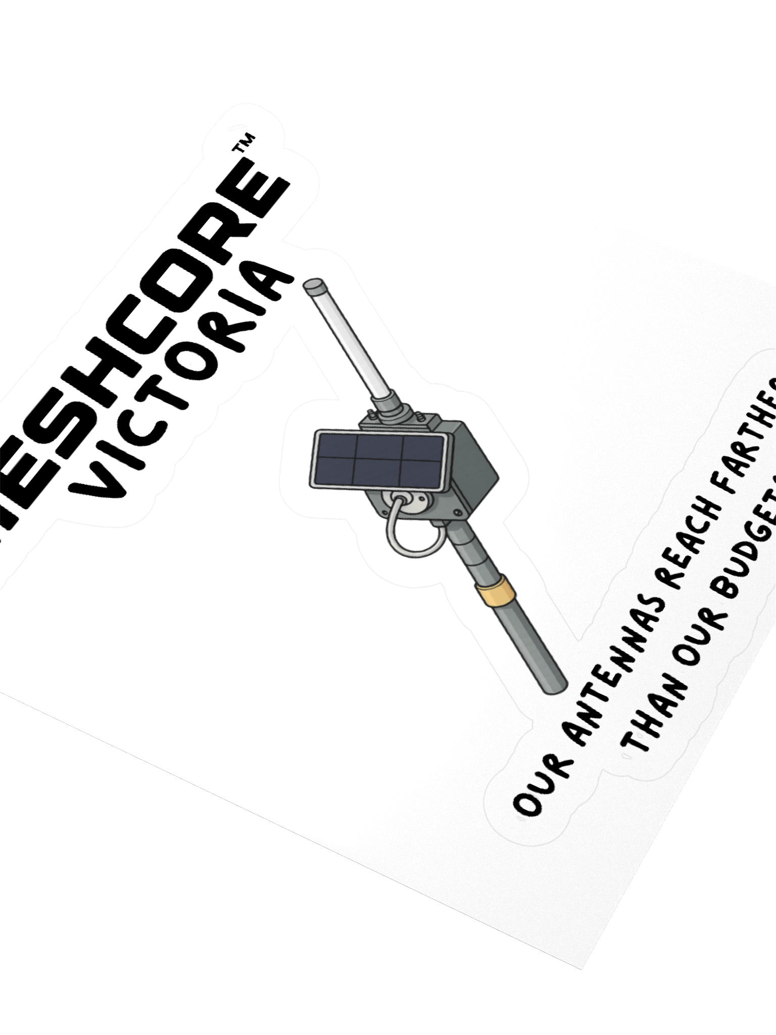 MeshCore Victoria Sticker product image (3)