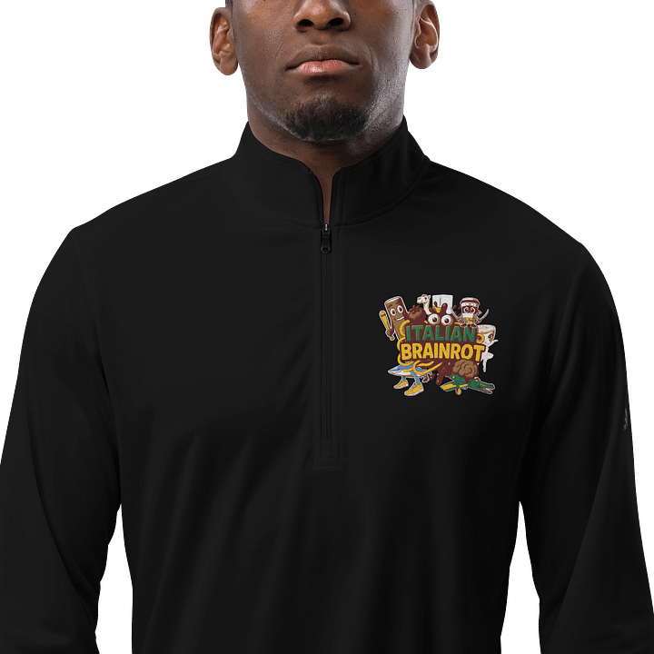 Adidas Lightweight Quarter-Zip Pullover Italian Brainrot product image (1)