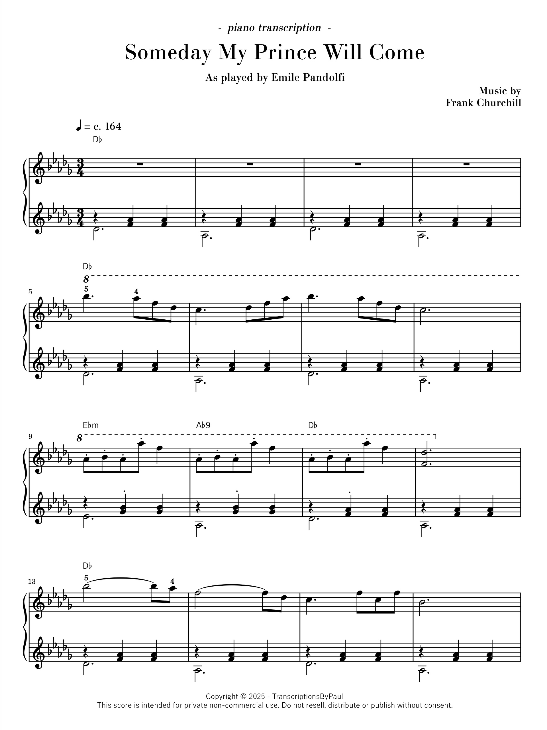 Someday My Prince Will Come - Emile Pandolfi product image (1)