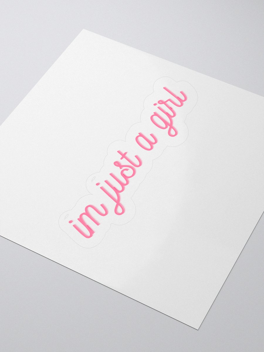 im just a girl - pink product image (3)