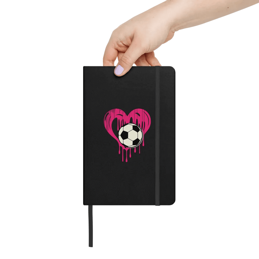 Heart Soccer Hardcover Journal product image (6)
