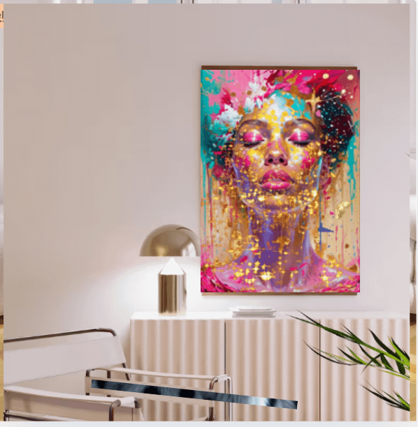 Abstract - Pink & Gold series product image (5)