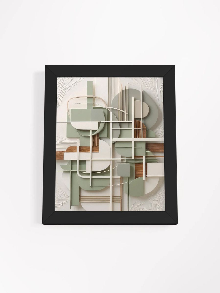 Modern Minimalist Art - Wall Art - Framed - v3 product image (6)