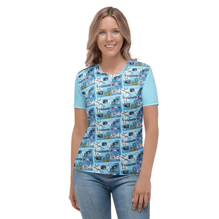 Dalmacija summer (photoshop by Dina R.) - Women's Crew Neck T-Shirt product image (1)