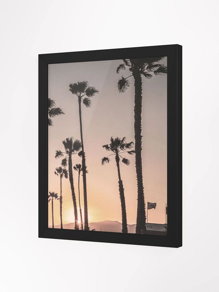 California Sunset - Framed High-Quality Matte Poster product image (2)