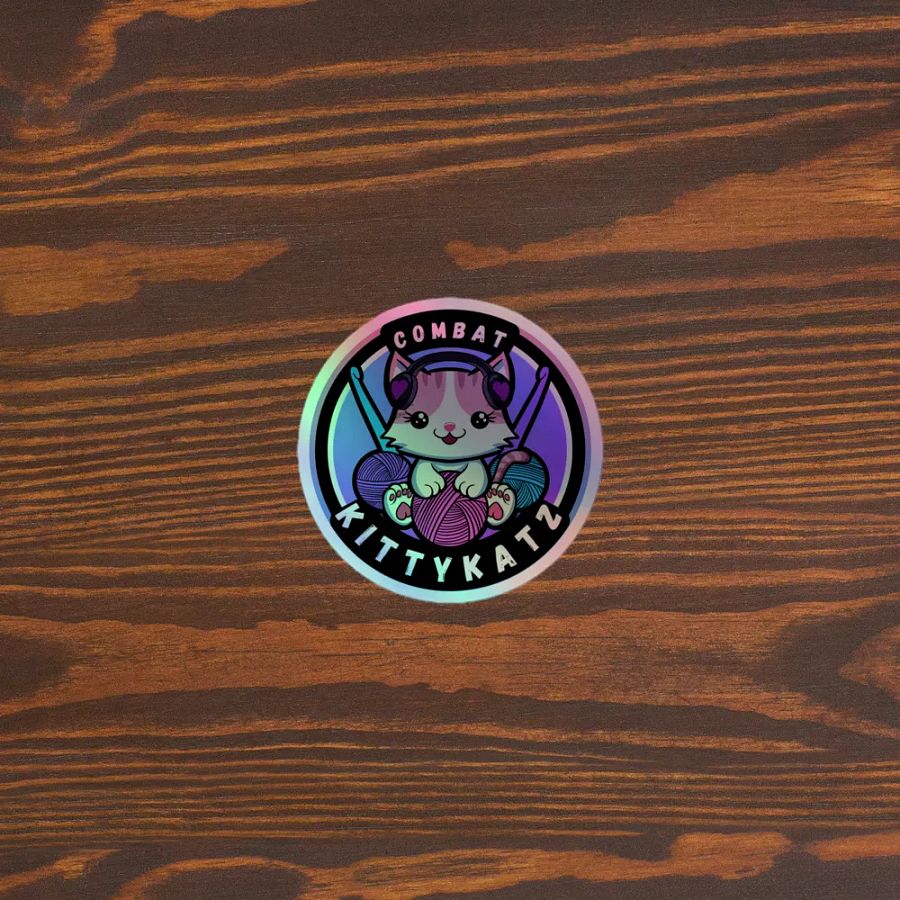 Combat Katz Holographic Sticker Pack product image (3)