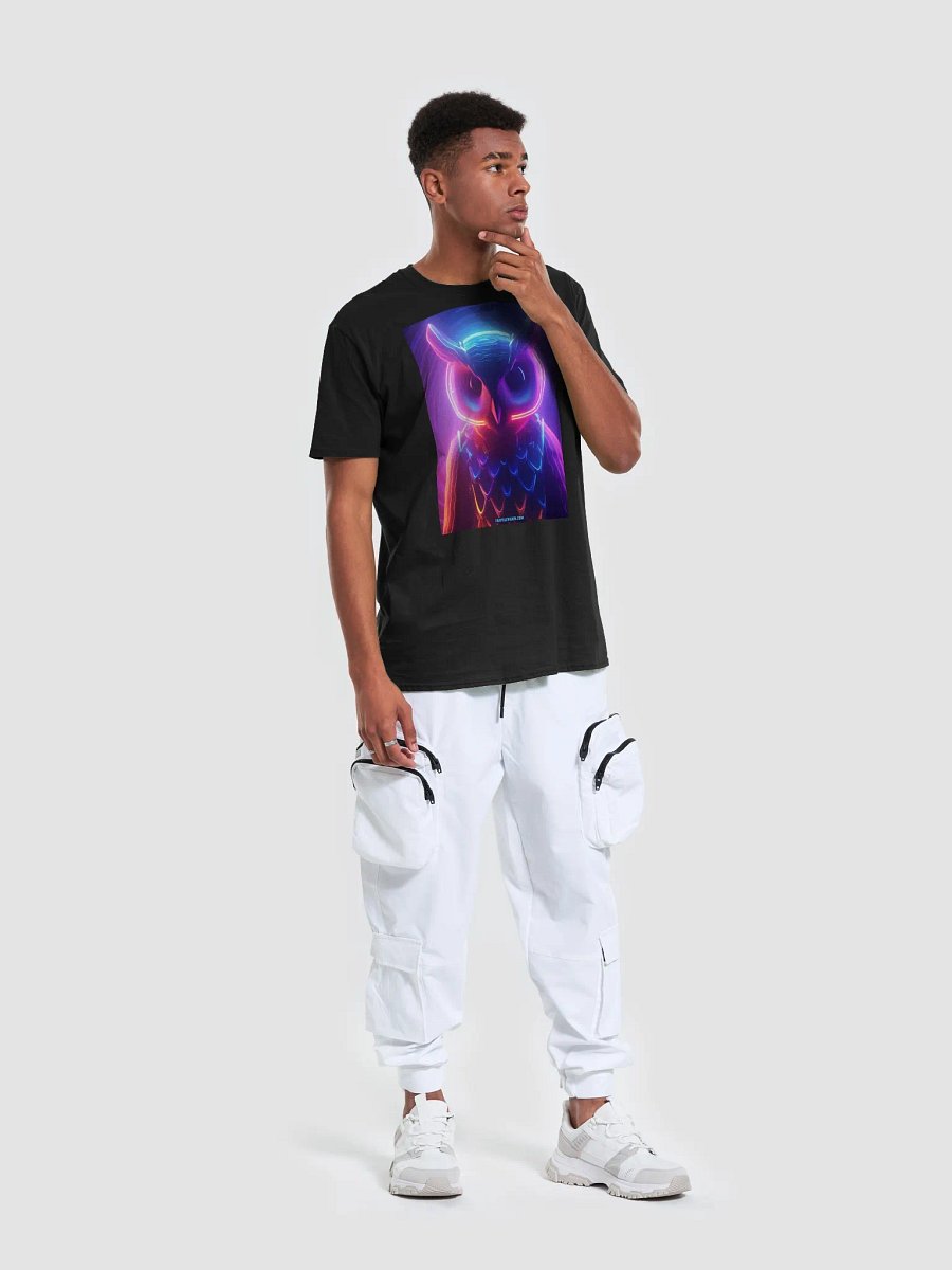 Neon Owl Futurism T-Shirt product image (19)