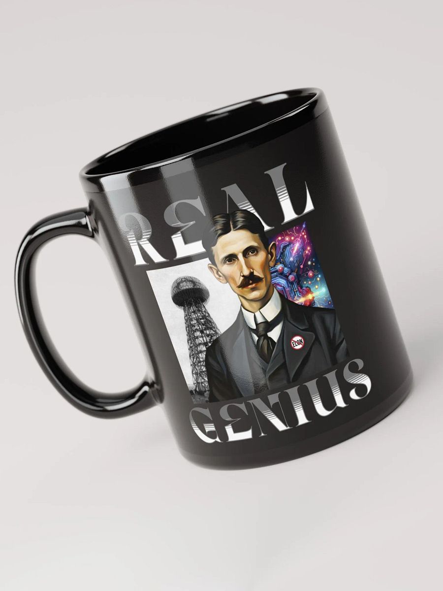 Nikola Tesla - Real Genius Anti-Elon Mug product image (5)