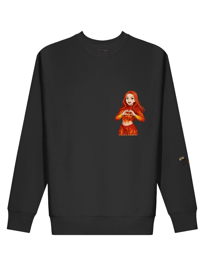 Cotton Heritage Flamey heart Sweatshirt product image (16)