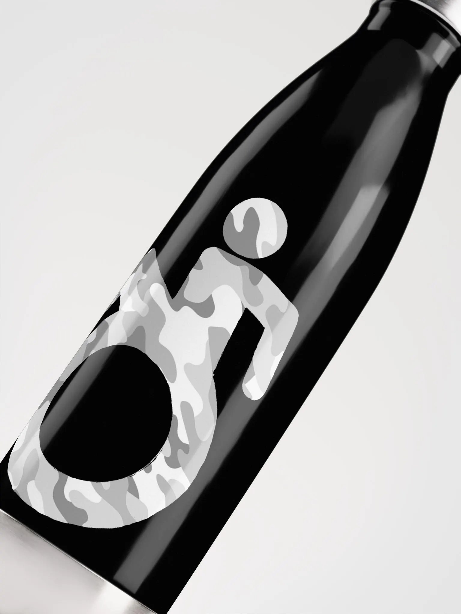 Wheelie, Cold Weather Camo SS Water Bottle product image (5)