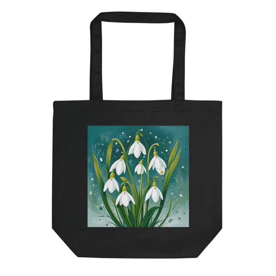 Woodland Snowdrop Tote Bag product image (1)