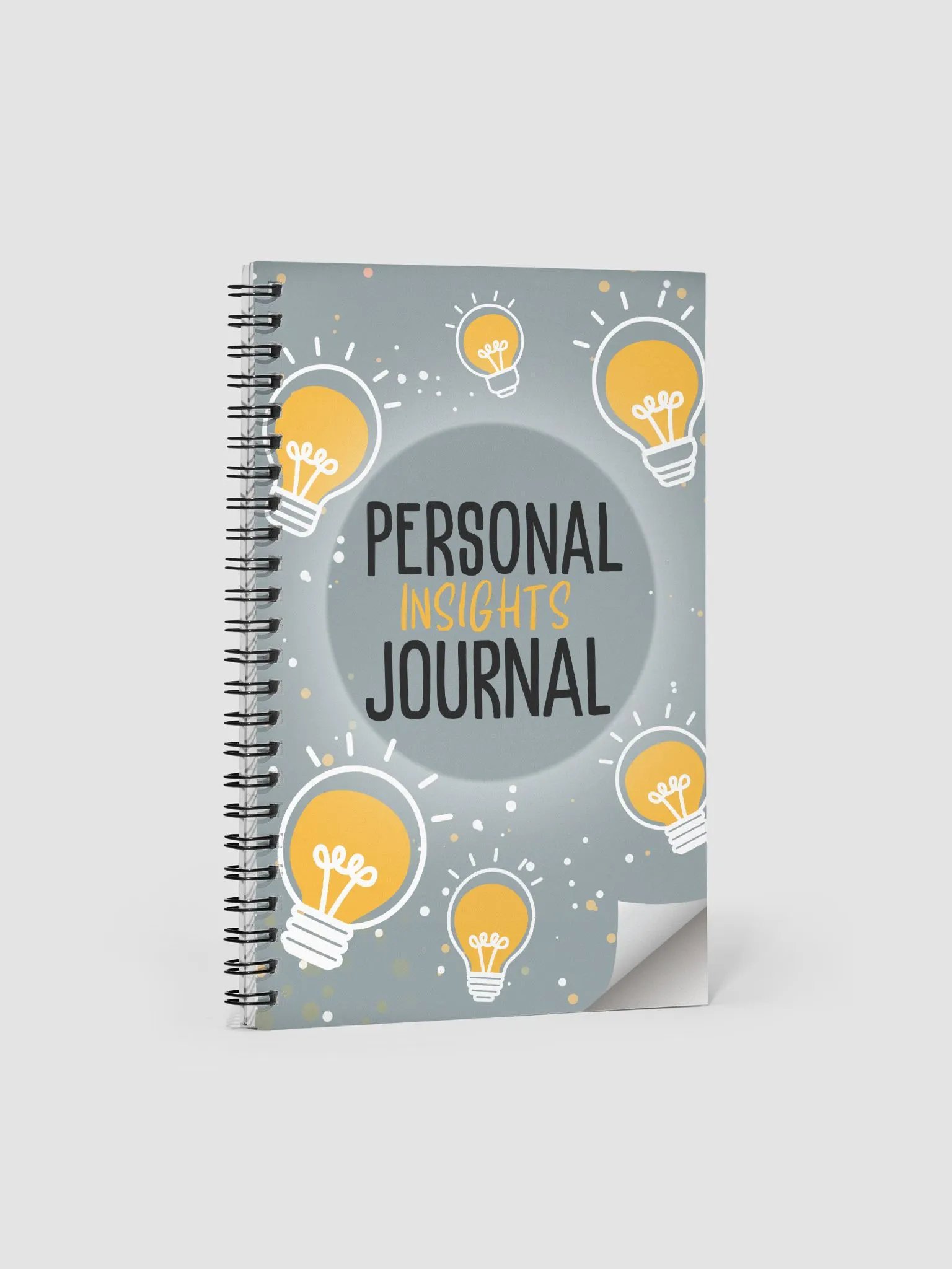 Personal Insights Journal - Lightbulb Moments Notebook product image (3)