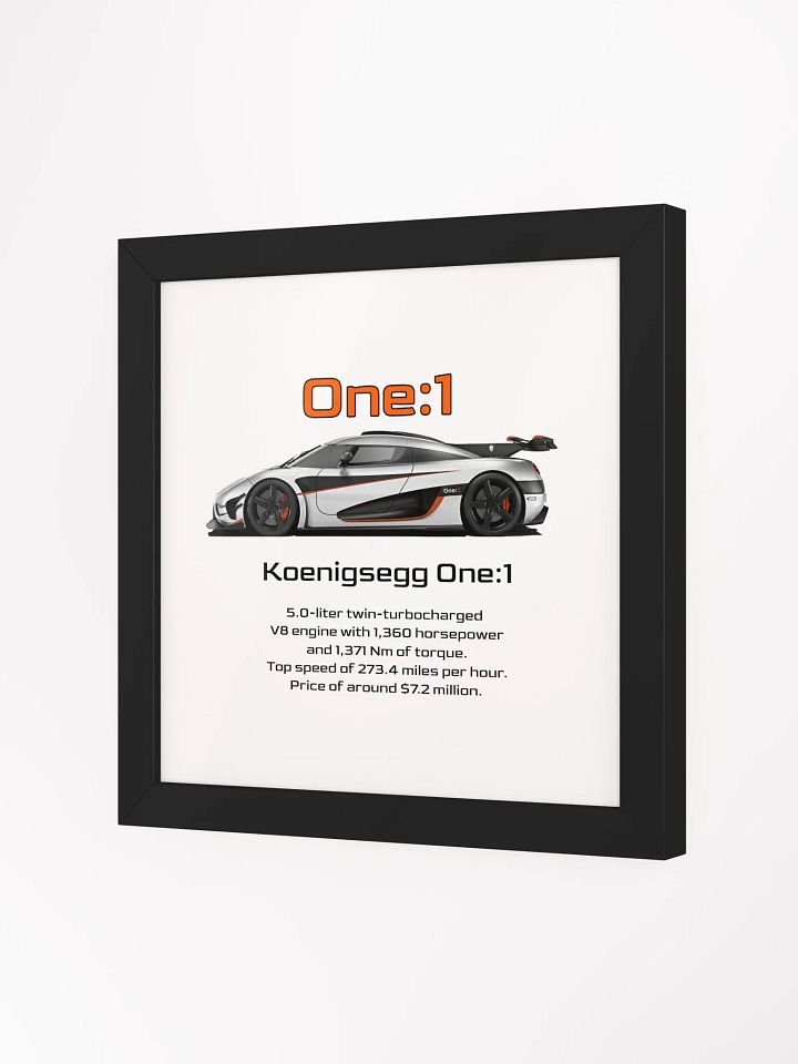 Koenigsegg one:1 picture product image (2)