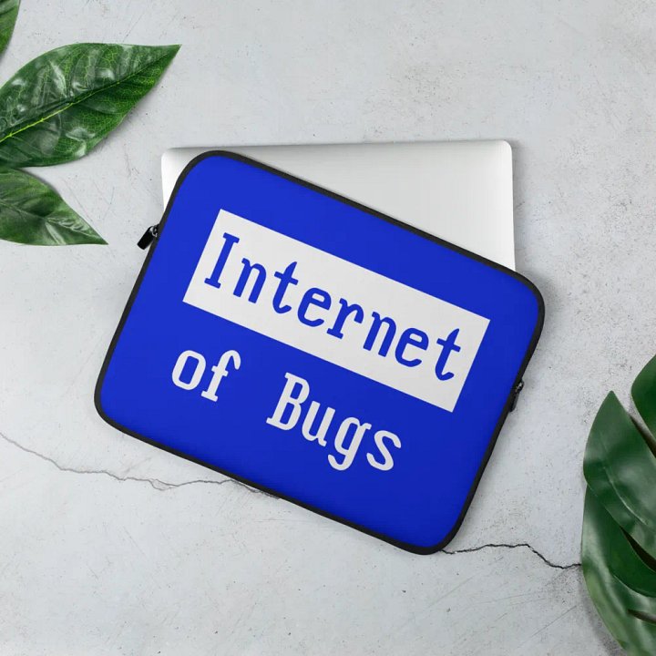 Internet Of Bugs Laptop Case product image (3)