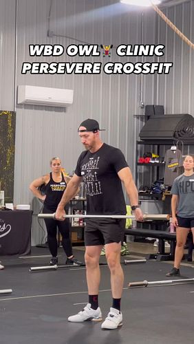 THANK YOU to @persevere_crossfit for hosting the inaugural WBD Olympic Weightlifting clinic 🏋️‍♀️ I had an absolute blast wor...