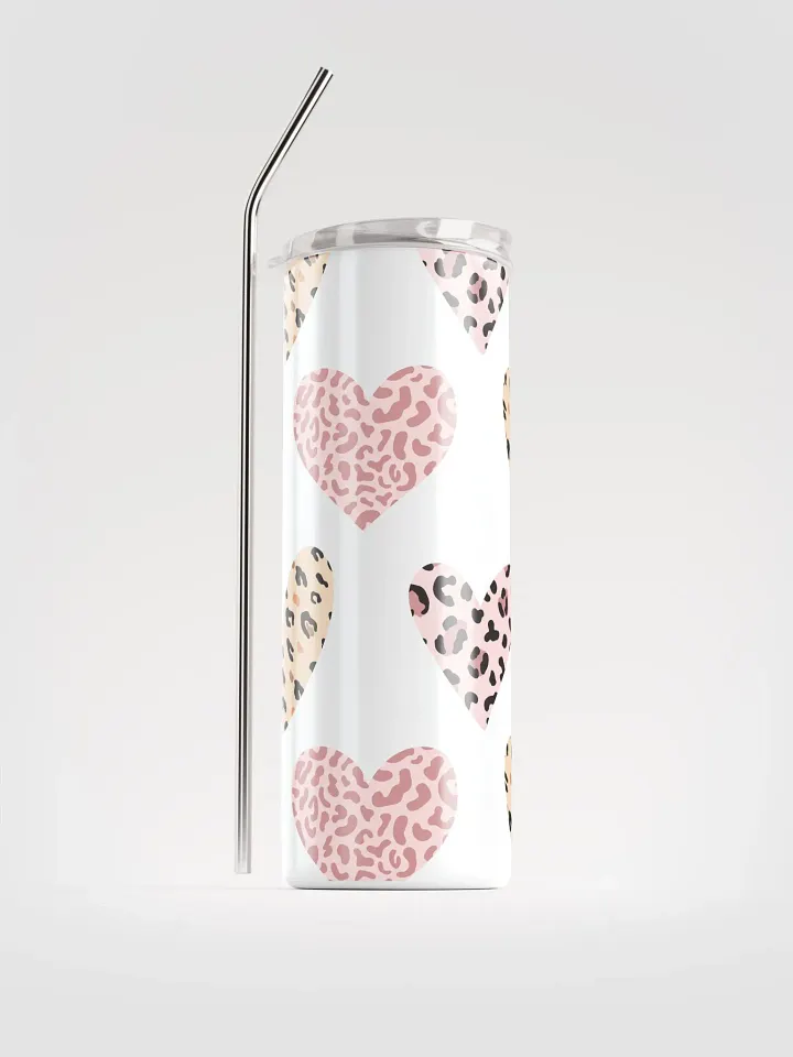 Leopard Love Stainless Steel Tumbler product image (1)