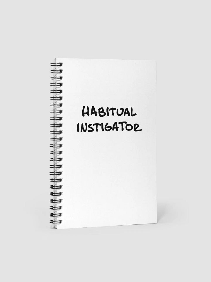 Habitual Instigator notebook product image (1)