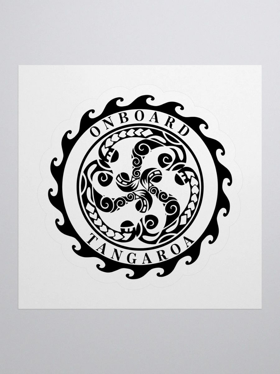 "Onboard Tangaroa" Sticker – Stick with the Journey product image (4)
