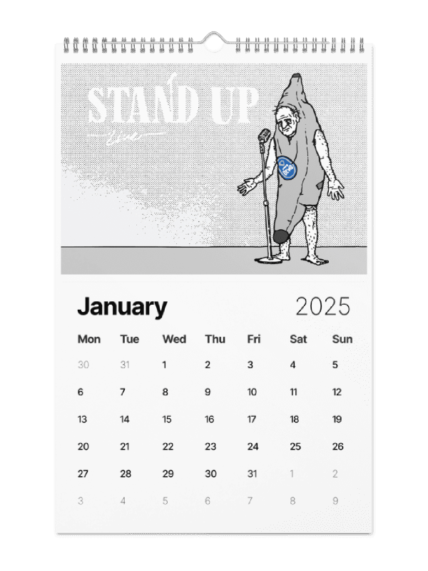 DEWD, IT'S 2025! Wall Calendar product image (29)