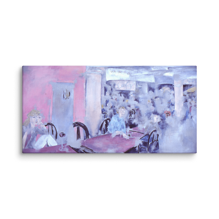 Metro - Closer to Perfect Center (1986) on canvas (30" x 60") product image (1)
