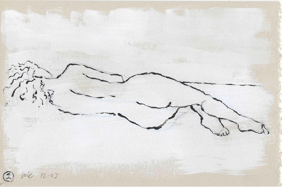 Sleeping Woman #2 Print product image (1)