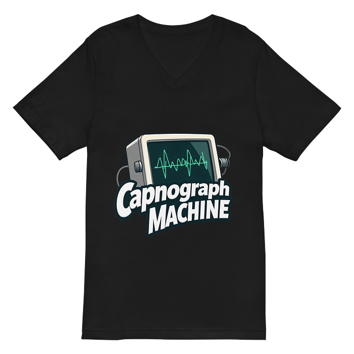 Capnograph Waveform Medical Monitor T-shirt product image (3)