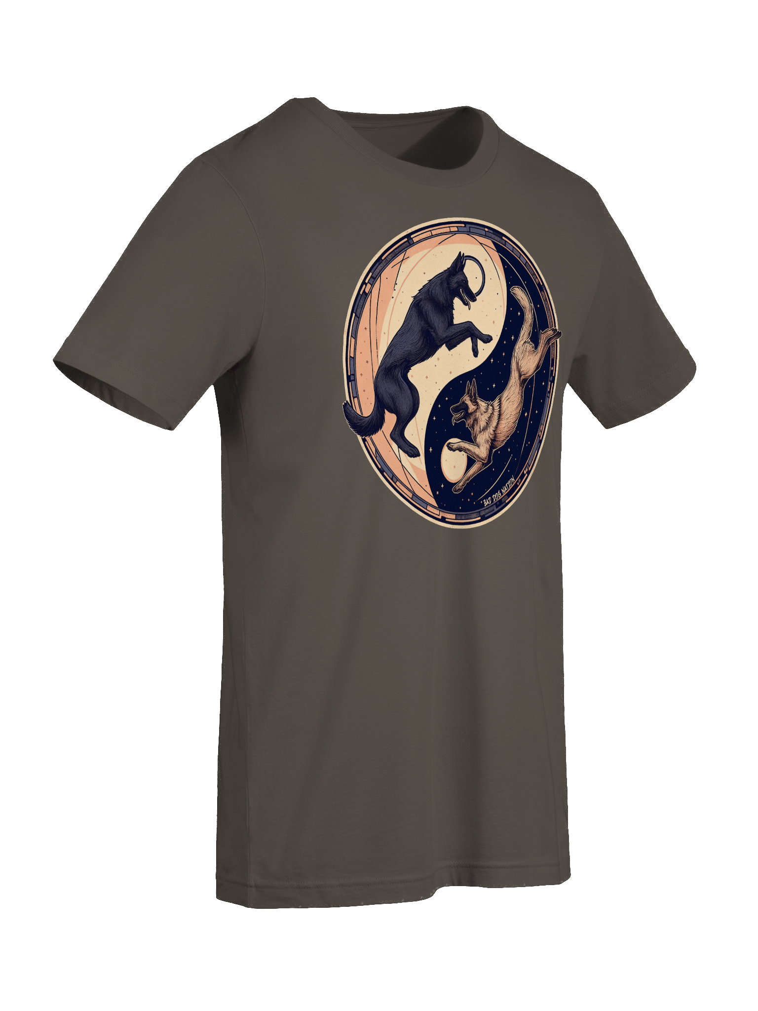 Malinois Yin Yang - Premium Unisex T-Shirt product image (3)