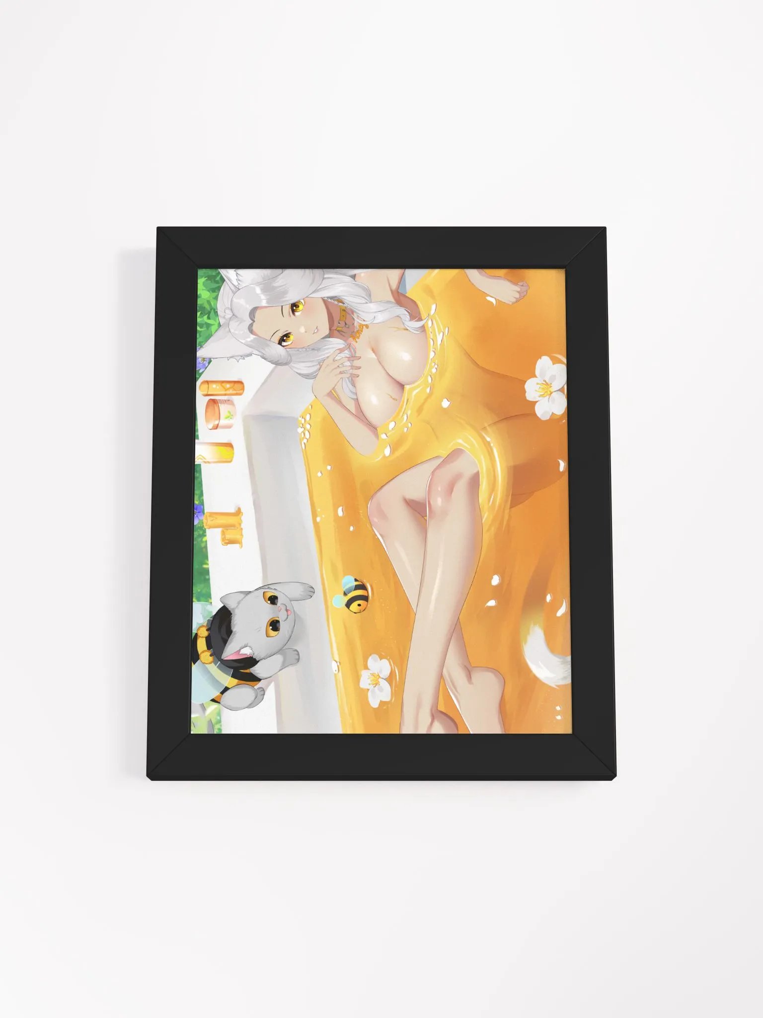 Leelaabee Honey Bath Framed Illustrated product image (6)