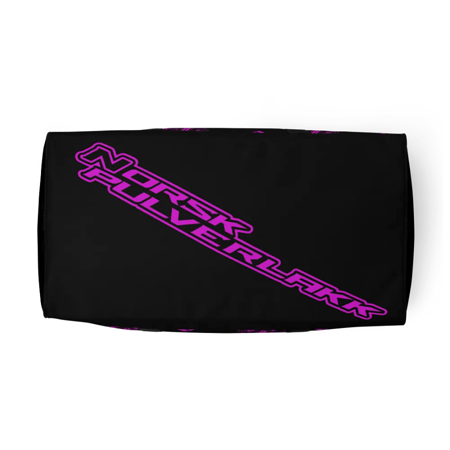 Norsk Pulverlakk Biohazard Chic All-Over Duffle Bag Rosa/lilla product image (5)