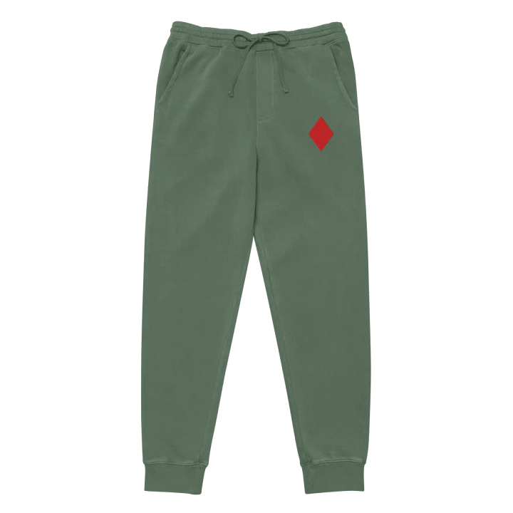 Suited Up Sweatsuit Joggers: Diamonds (Red) product image (9)