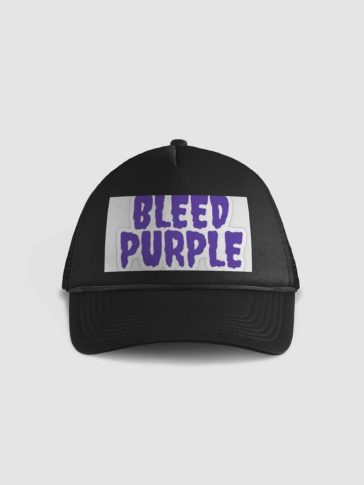 Bleed purple hat product image (1)
