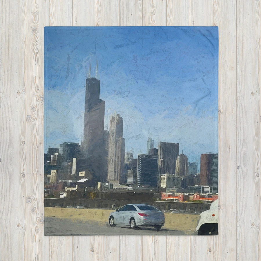 A Clear Drive Chicago Throw Blanket product image (16)