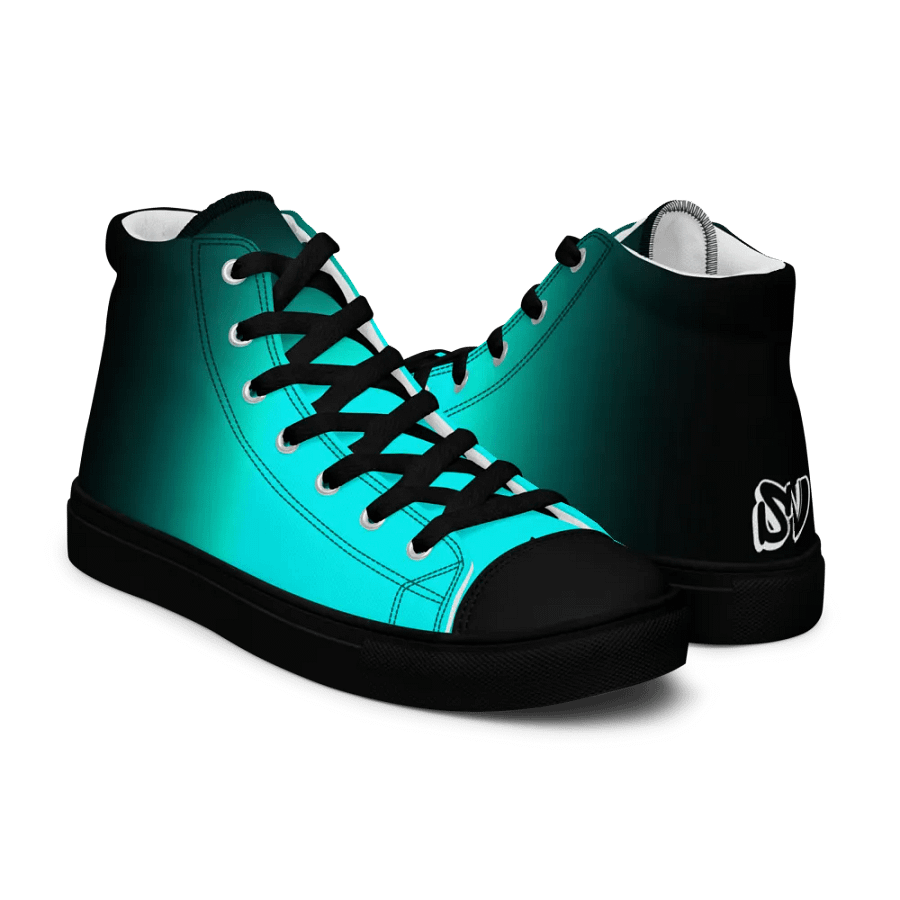 STRAIGHT VIBIN NEON COLOR FADE STYLE MEN'S CANVA SHOES product image (11)