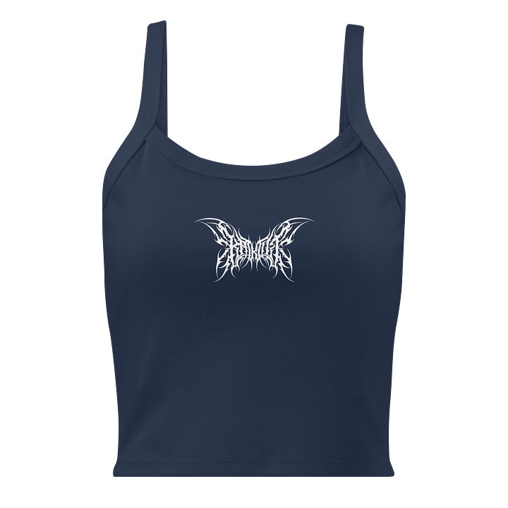 Tank Crop Top (White Logo) product image (13)
